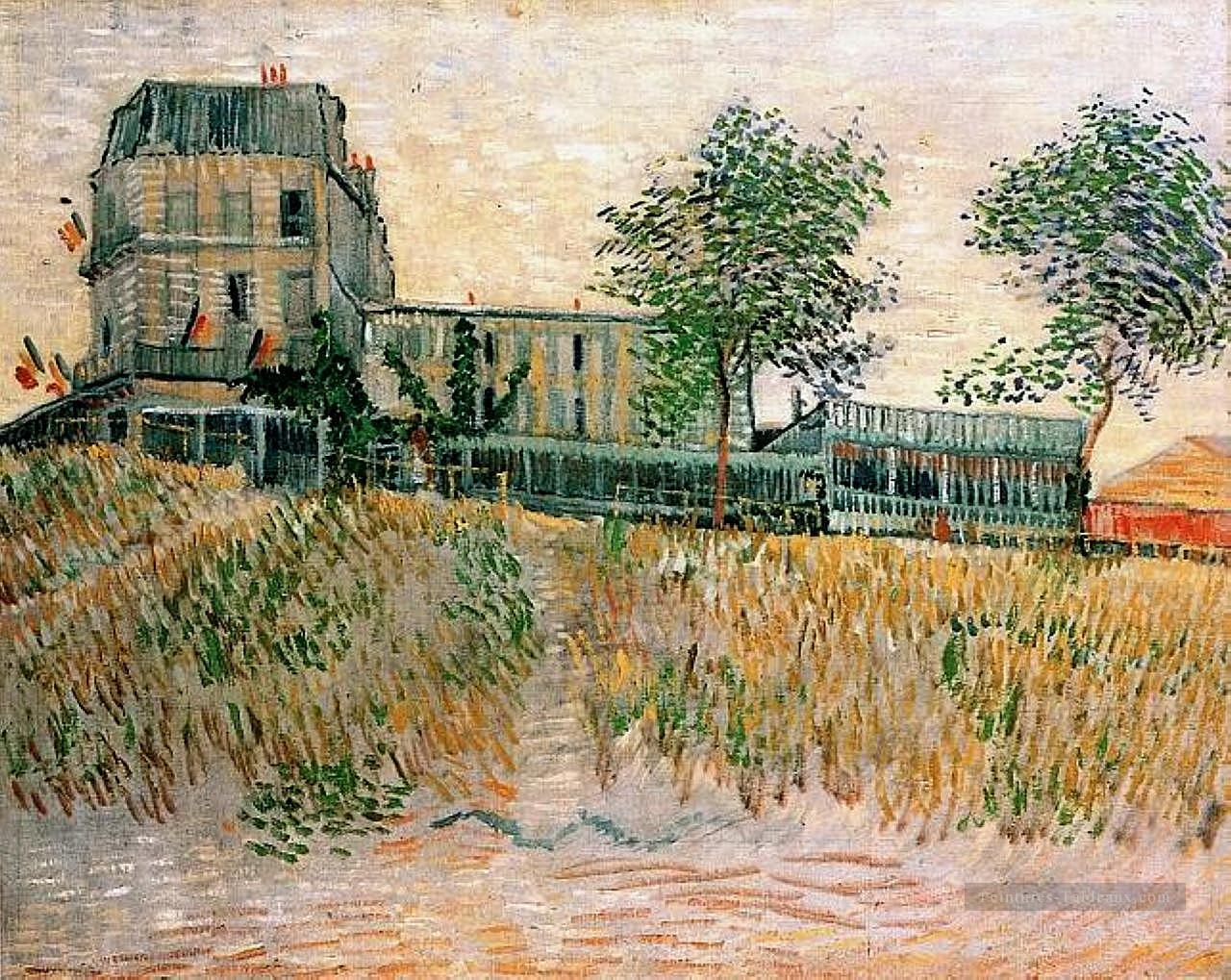 Le restaurant de la Sirene à Asnieres Vincent van Gogh Peintures à l'huile